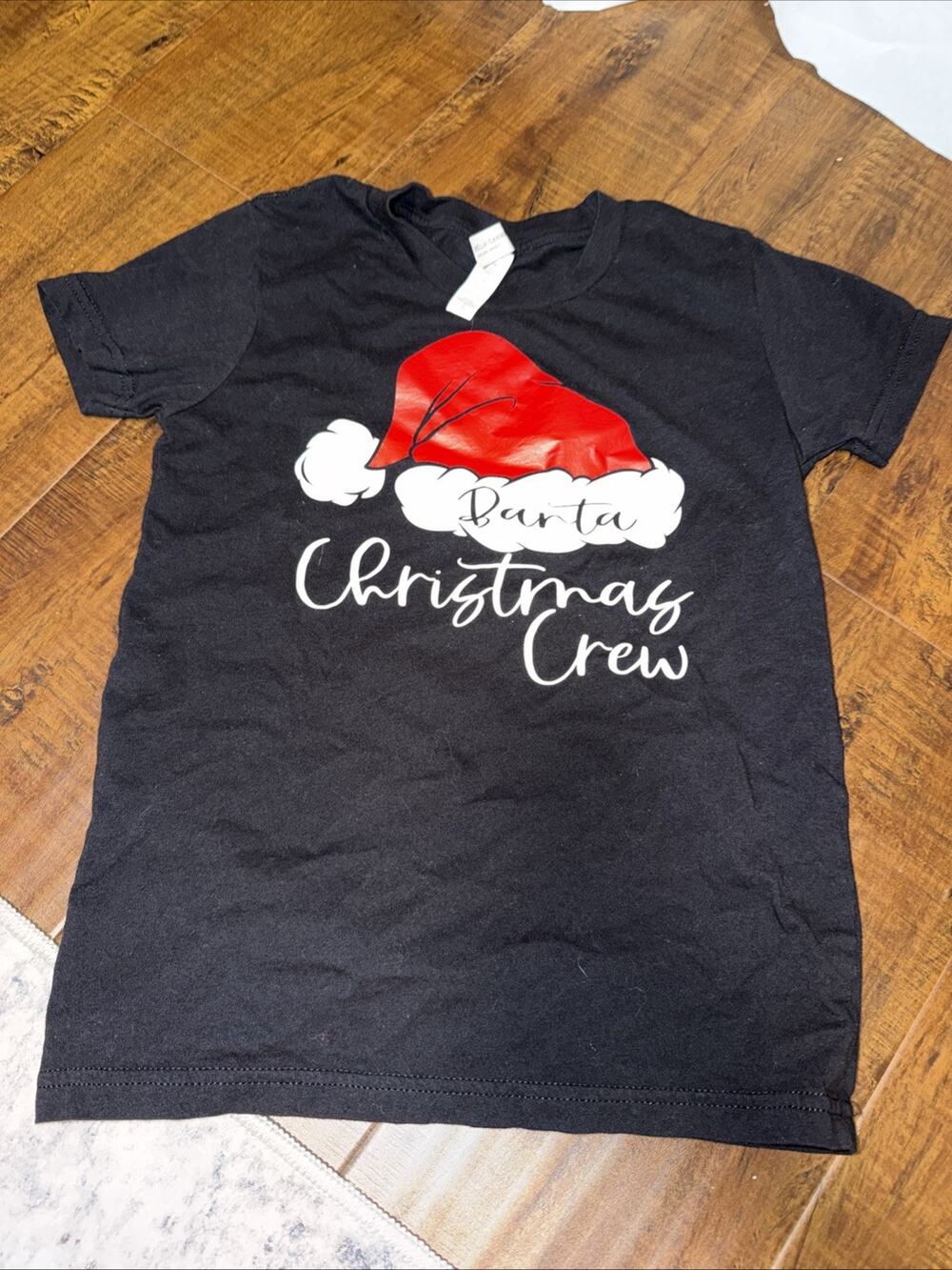Christmas crew Kids Small 6-8 Tee Shirt